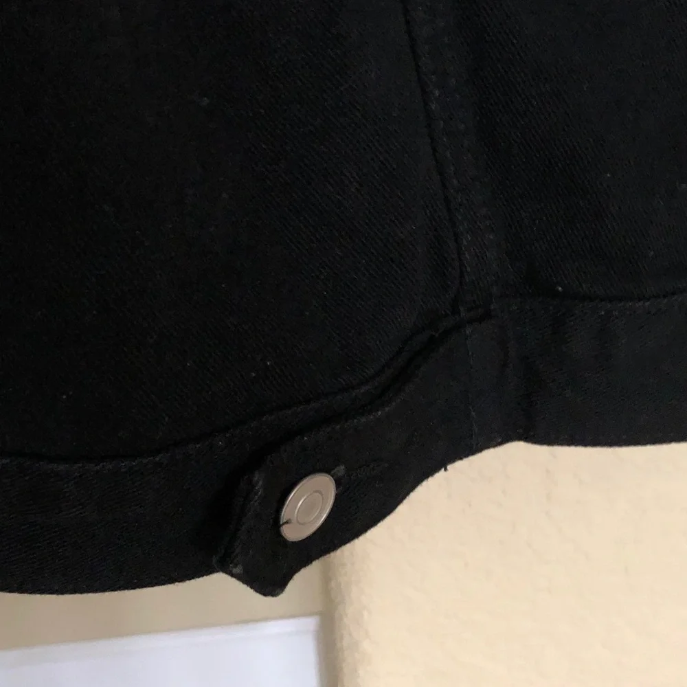 Fantastic Fawn Black Jean Jacket - Picture 6 of 10